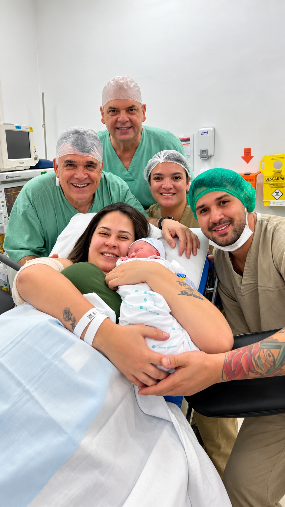 A chegada de um novo membro da família